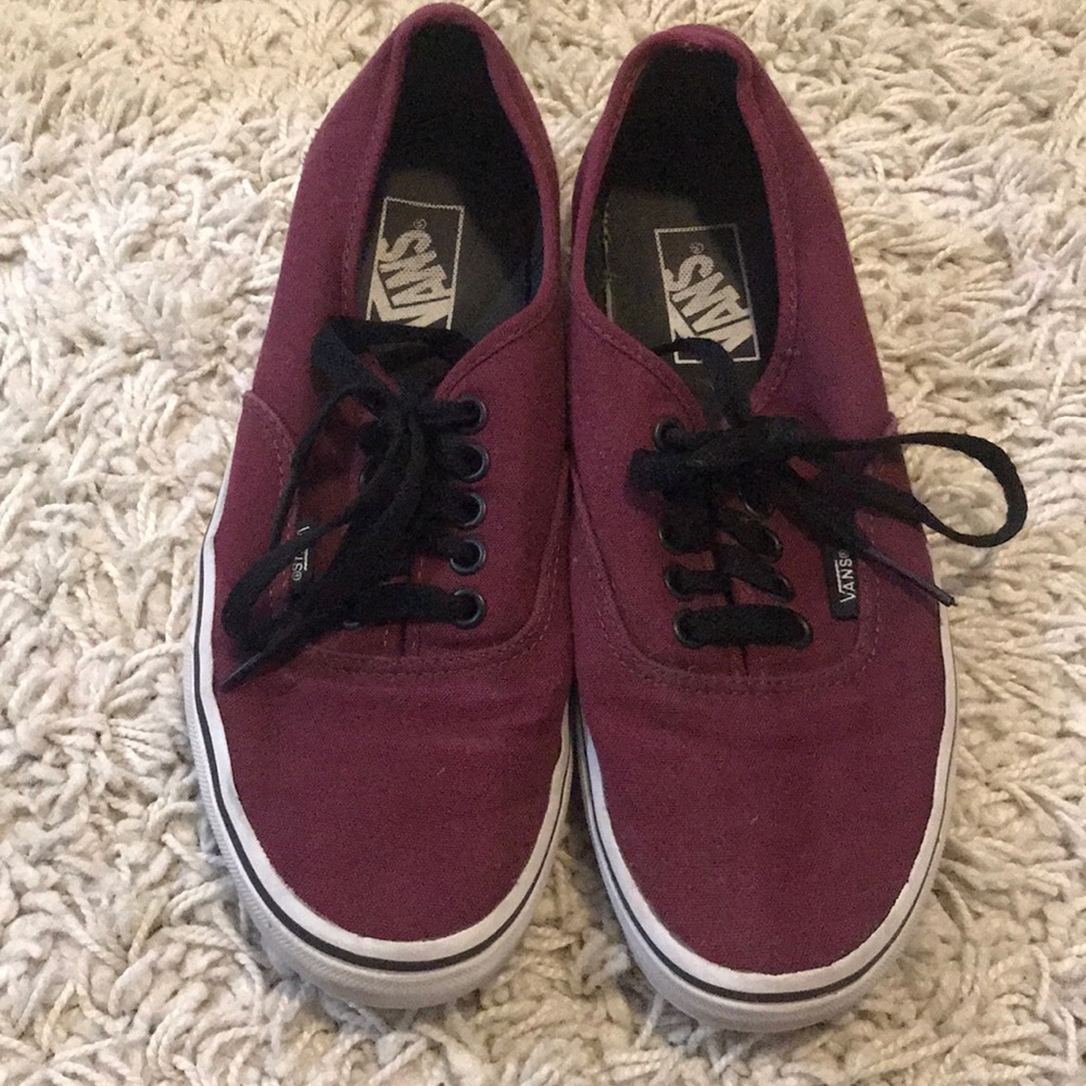 Vans Maroon Sneakers